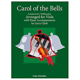 Carl Fischer Carol Of The Bells - Viola With Piano Accompaniment