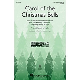 Hal Leonard Carol of the Christmas Bells (Discovery Level 2) 2-Part Arranged by Audrey Snyder