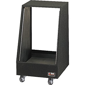 Odyssey Carpeted Studio Rack with Wheels 20 Space | Guitar Center
