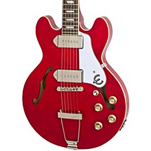 epiphone hollow body red