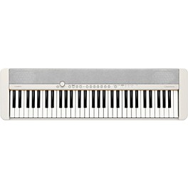Open Box Casio Casiotone CT-S1 61-Key Portable Keyboard Level 1 White