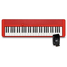 Casio Casiotone CT-S1 61-Key Portable Keyboard - Red | Guitar Center