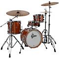 Gretsch Drums Catalina Club Micro 4-Piece Shell Pack With 16" Bass Drum Satin Walnut Glaze