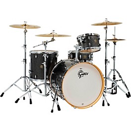 Open Box Gretsch Drums Catalina Maple 4-Piece Shell Pack with 22" Bass Drum Level 1 Black Stardust