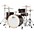 Gretsch Drums Catalina Maple 4-Piece Shell Pack with 22" Bass Drum Satin Deep Cherry Burst