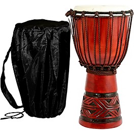 X8 Drums Celtic Labyrinth Djembe Drum 8 x 15 in.