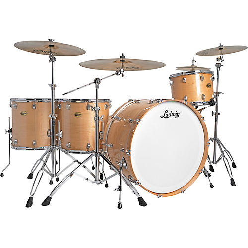 Ludwig Centennial Zep 4-Piece Shell Pack Natural | Guitar Center