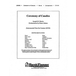 Shawnee Press Ceremony of Candles (Orchestration/Conductor's Score) Score & Parts composed by Joseph M. Martin
