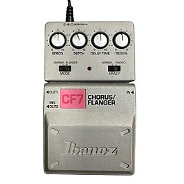 Used Ibanez Cf7 Chorus/Flanger Effect Pedal