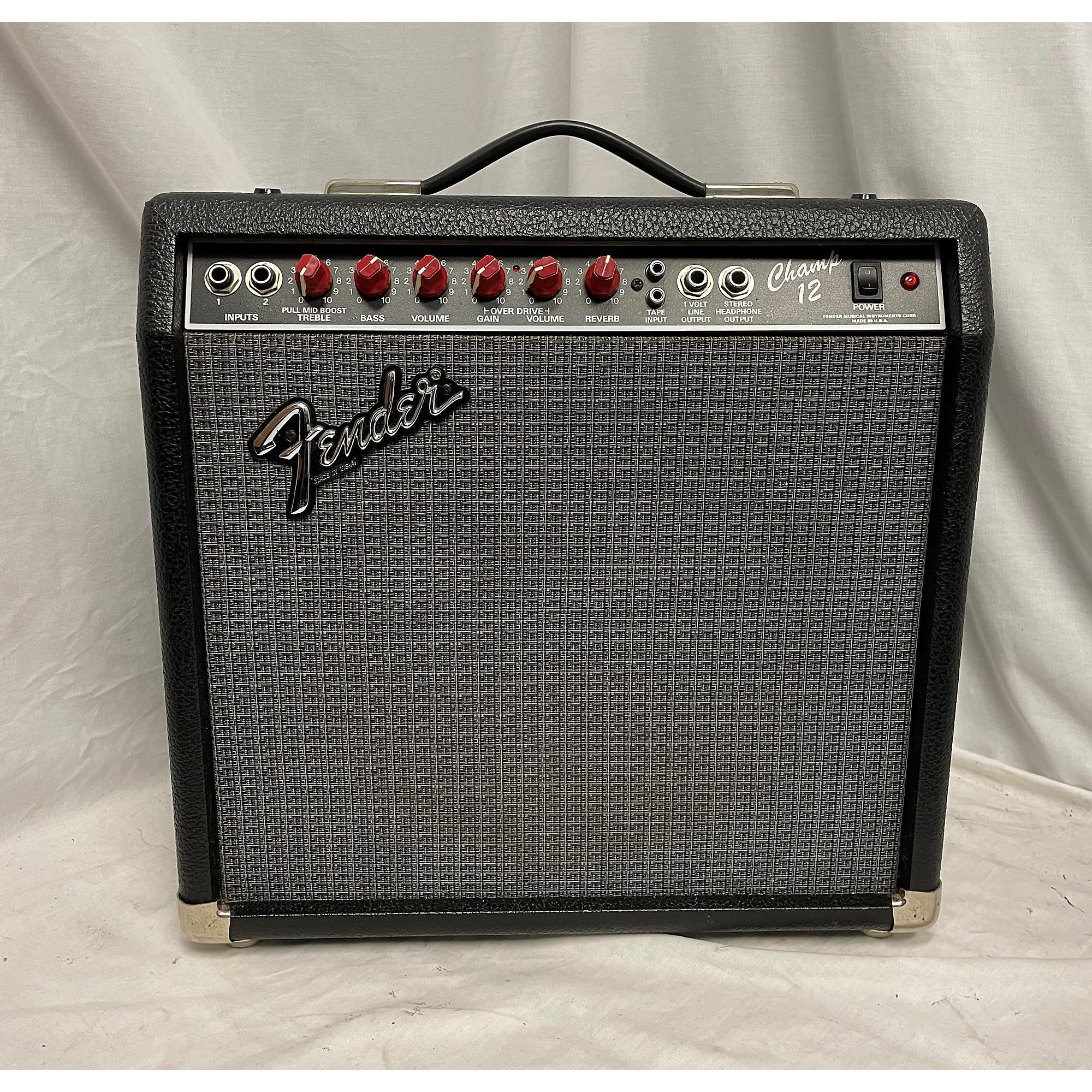 Used Fender Champ 12 Tube Guitar Combo Amp | Guitar Center