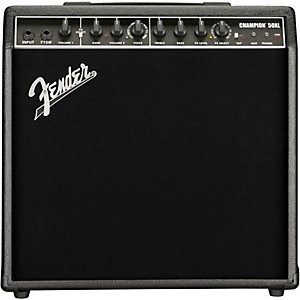 Fender Champion 50XL 50W 1x12 Guitar Combo Amp Black 