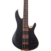 Charles Berthoud CB-4 Electric Bass See Thru Black Satin