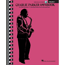 Hal Leonard Charlie Parker Omnibook - Volume 1 B-Flat Instruments Edition Book/Online Audio