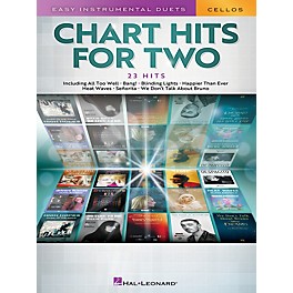 Hal Leonard Chart Hits for Two - Easy Instrumental Duets for Cello