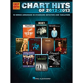 Hal Leonard Chart Hits of 2012-2013 for Easy Guitar Tab