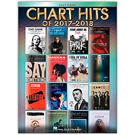 Hal Leonard Chart Hits of 2017-2018 for Easy Piano