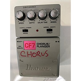Used Ibanez Chorus CF7 Effect Pedal