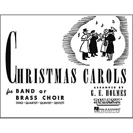Hal Leonard Christmas Carols for Band Or Brass Choir First B Flat Clarinet