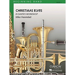 Curnow Music Christmas Elves in Santa's Workshop (Grade 0.5 - Score and Parts) Concert Band Level .5 by Mike Hannickel