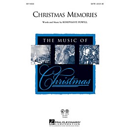 Hal Leonard Christmas Memories SATB composed by Rosephanye Powell