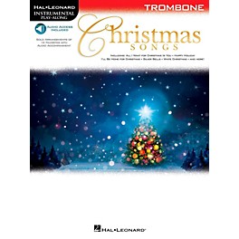 Hal Leonard Christmas Songs For Trombone - Instrumental Play-Along (Book/Audio On-Line)