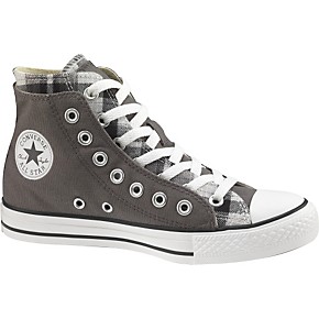 Converse Chuck Taylor All Star High Top Double Upper Plaid Shoes | Guitar  Center