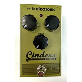 Used TC Electronic Cinders Overdrive Effect Pedal