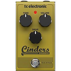 TC Electronic Cinders Overdrive Effects Pedal