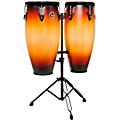 LP City II Series Conga Set With Stand - 10 and 11 in. Vintage Sunburst