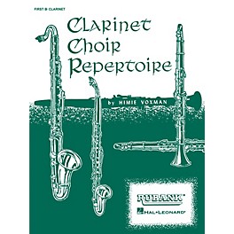 Rubank Publications Clarinet Choir Repertoire (Full Score) Ensemble Collection Series Arranged by H. Voxman
