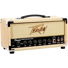 Peavey Classic 20 Micro 20w Tube Guitar Amp Head With 2x12 Guitar