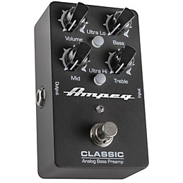 Open Box Ampeg Classic Analog Bass Preamp Pedal Level 1