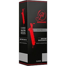 Gonzalez Classic Bass Clarinet Reeds Box of 5