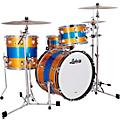 Ludwig Classic Maple 3-Piece Downbeat Shell Pack With 20" Bass Drum Gold/Blue Tri-Band