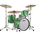 Ludwig Classic Maple 3-Piece Downbeat Shell Pack With 20" Bass Drum Green Sparkle