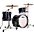 Ludwig Classic Maple 3-Piece Downbeat Shell Pack With 20" Bass Drum Hybrid Black Sparkle