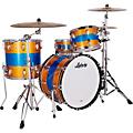Ludwig Classic Maple 3-Piece Fab Shell Pack With 22" Bass Drum Gold/Blue Tri-Band