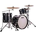 Ludwig Classic Maple 3-Piece Fab Shell Pack With 22" Bass Drum Hybrid Black Sparkle