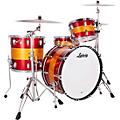 Ludwig Classic Maple 3-Piece Pro Beat Shell Pack With 24" Bass Drum Red/Gold Tri-Band