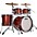 Ludwig Classic Oak 4-Piece Studio Shell Pack With 22" Bass Drum Hybrid Copper Sparkle