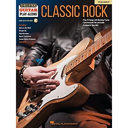 Hal Leonard Classic Rock - Deluxe Guitar Play-Along Volume 7 Book/Audio Online