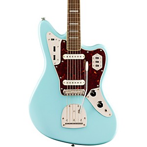 Squier Classic Vibe '70s Jaguar Limited Edition Electric Guitar Daphne Blue 