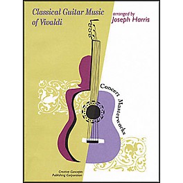 Creative Concepts Classical Guitar Music of Vivaldi Book