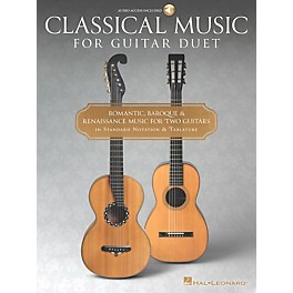 Hal Leonard Classical Music for Guitar Duet - Guitar Collection Book/Audio Online