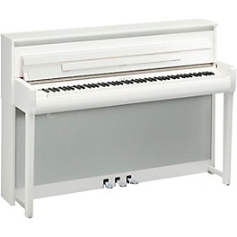 Yamaha Clavinova CLP-785 Console Digital Piano With Bench Polished White