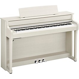 Yamaha Clavinova CLP-845 Console Digital Piano With Bench White Birch