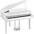 Yamaha Clavinova CLP-865GP Digital Grand Piano With Bench Polished White