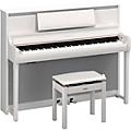 Yamaha Clavinova CSP-295 Digital Upright Piano With Bench Polished White