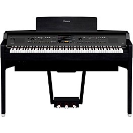 Yamaha Clavinova CVP-809 Console Digital Piano With Bench Matte Black