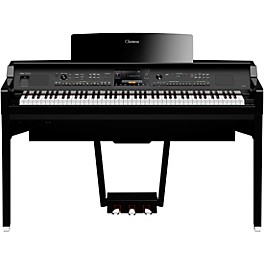Yamaha Clavinova CVP-809 Console Digital Piano With Bench Polished Ebony